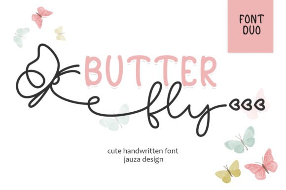 Butter Fly Font - Featured Image