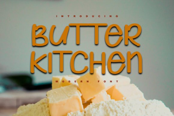Butter Kitchen Font - Featured Image