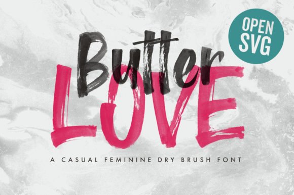 Butter Love Font - Featured Image