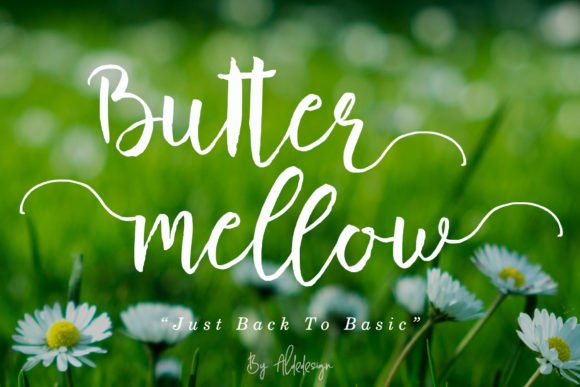Butter Mellow Font - Featured Image