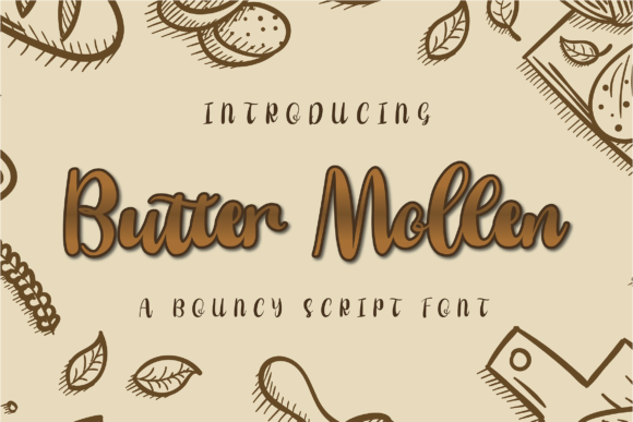 Butter Mollen Font - Featured Image
