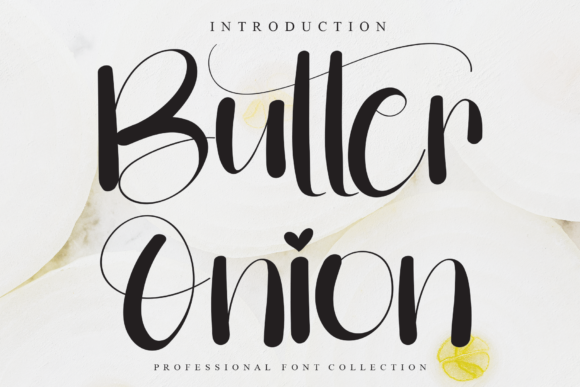 Butter Onion Font - Featured Image