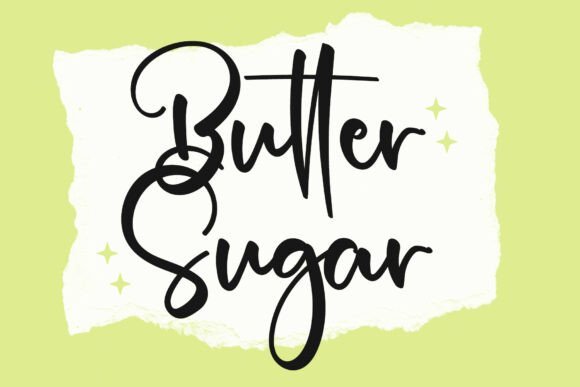 Butter Sugar Font - Featured Image