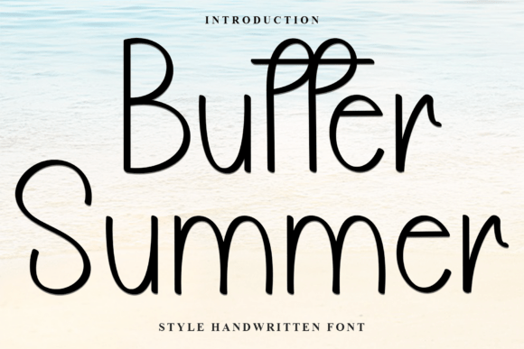 Butter Summer Font - Featured Image
