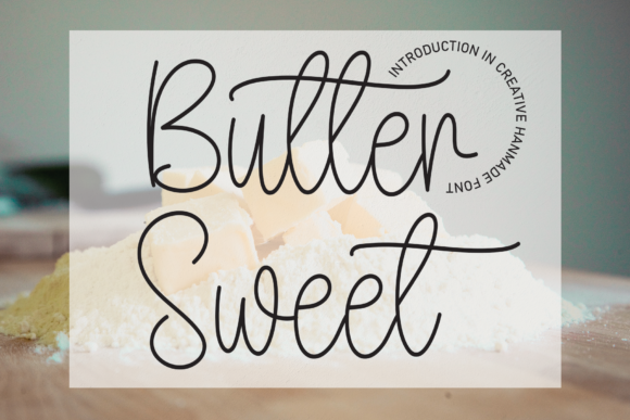 Butter Sweet Font - Featured Image