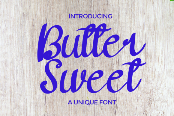Butter Sweet Font - Featured Image