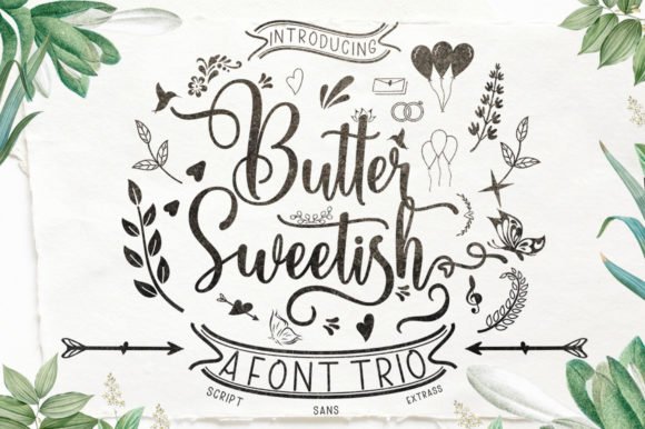 Butter Sweetish Font - Featured Image