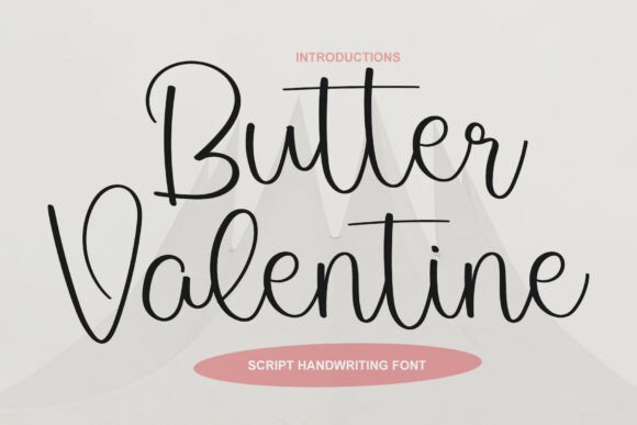 Butter Valentine Font - Featured Image