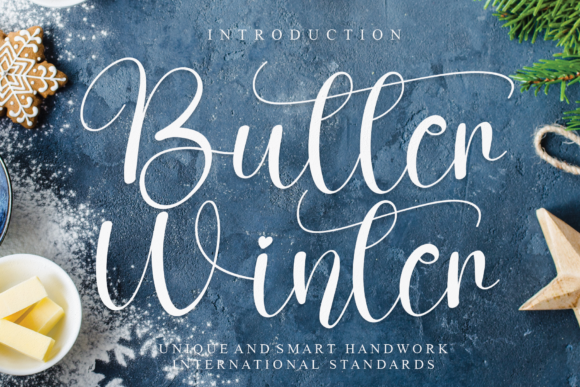Butter Winter Font - Featured Image