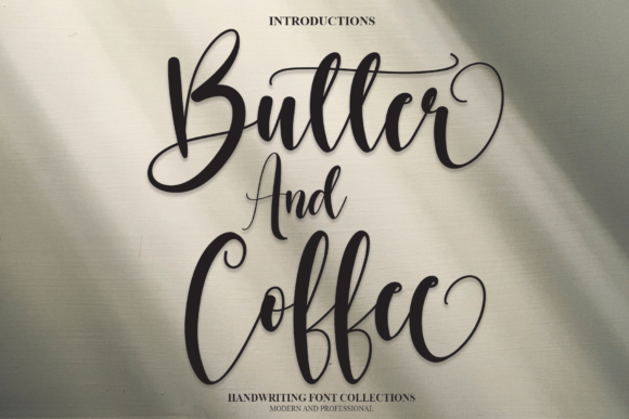 Butter and Coffee Font - Featured Image