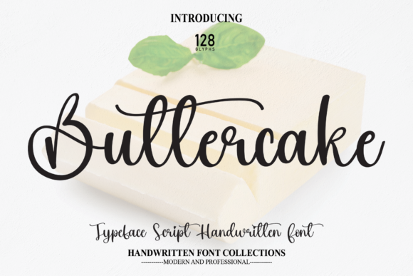 Buttercake Font - Featured Image
