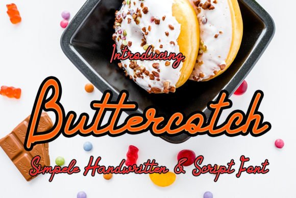Buttercotch Font - Featured Image