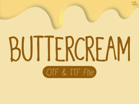 Buttercream Font - Featured Image