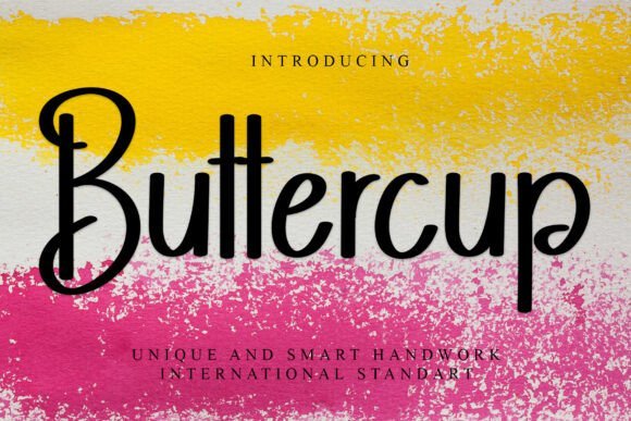 Buttercup Font - Featured Image