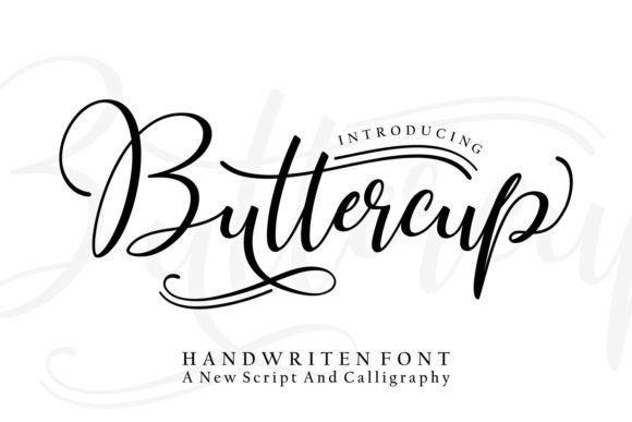 Buttercup Font - Featured Image