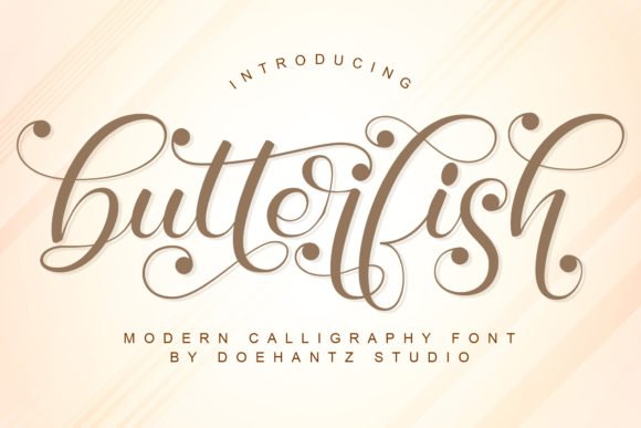 Butterfish Font - Featured Image