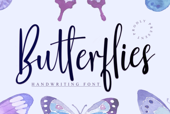 Butterflies Font - Featured Image