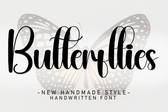 Butterflies Font - Featured Image