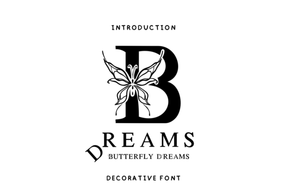 Butterfly Dreams Font - Featured Image
