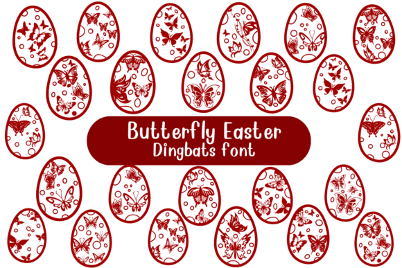 Butterfly Easter Font - Featured Image