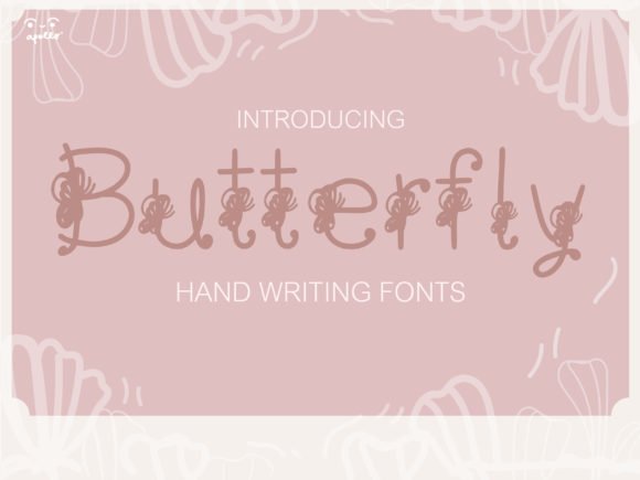Butterfly Fine Font - Featured Image