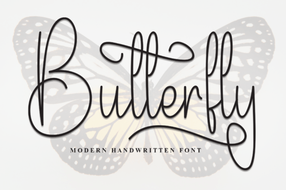 Butterfly Font - Featured Image