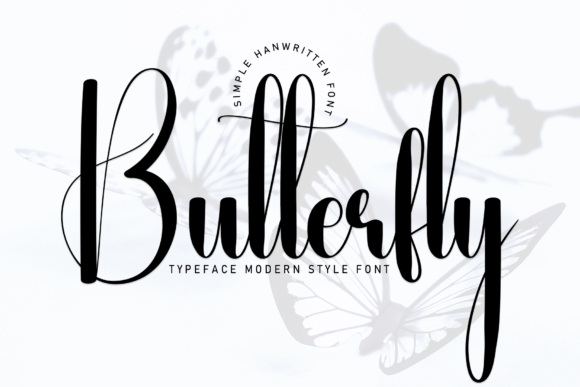 Butterfly Font - Featured Image