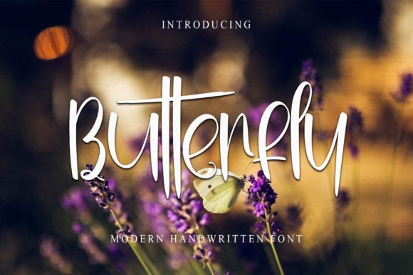 Butterfly Font - Featured Image