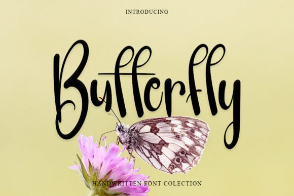 Butterfly Font - Featured Image