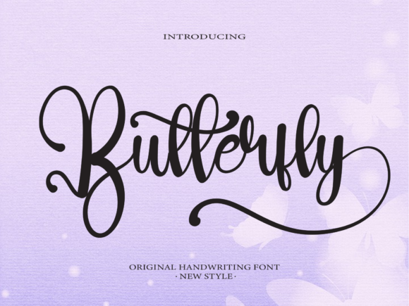 Butterfly Font - Featured Image