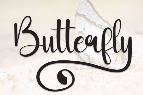 Butterfly Font - Featured Image