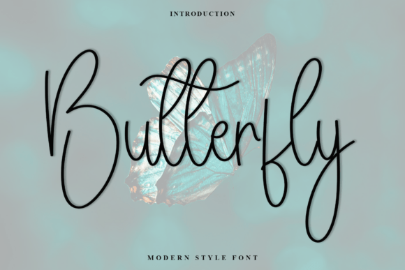 Butterfly Font - Featured Image