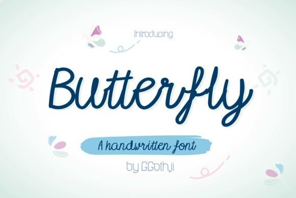 Butterfly Font - Featured Image