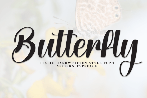 Butterfly Font - Featured Image