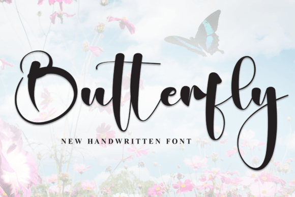 Butterfly Font - Featured Image