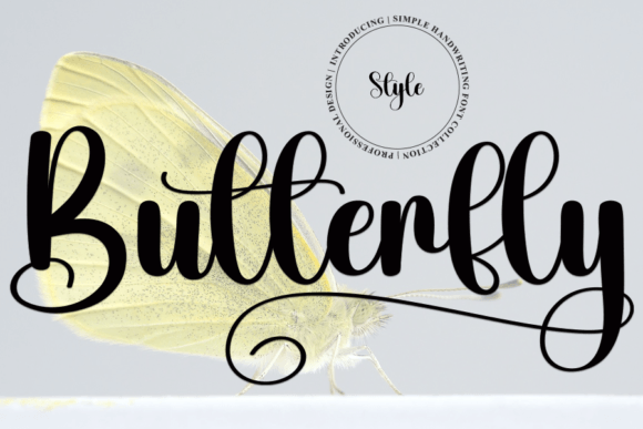 Butterfly Font - Featured Image