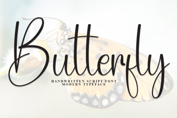 Butterfly Font - Featured Image