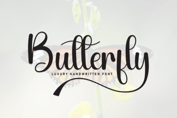 Butterfly Font - Featured Image