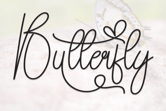 Butterfly Font - Featured Image