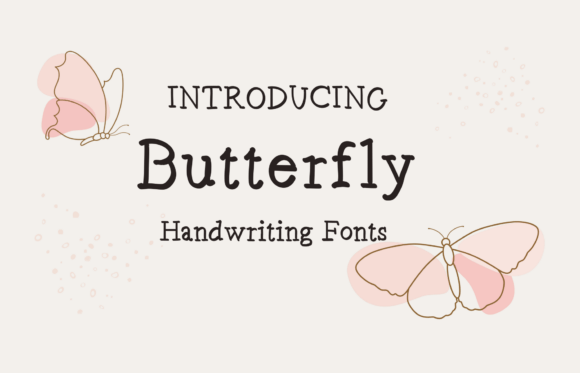 Butterfly Font - Featured Image