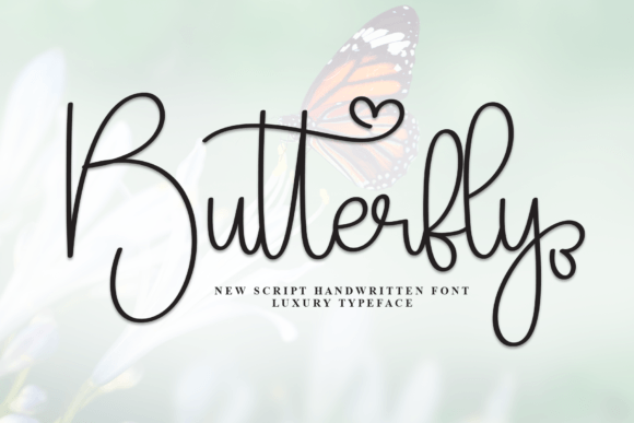 Butterfly Font - Featured Image