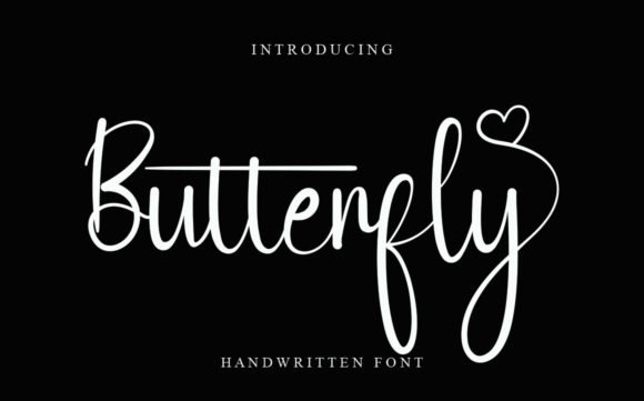 Butterfly Font - Featured Image