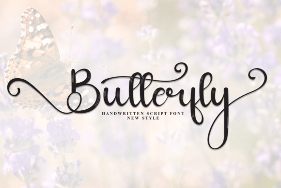 Butterfly Font - Featured Image