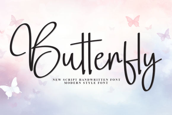 Butterfly Font - Featured Image