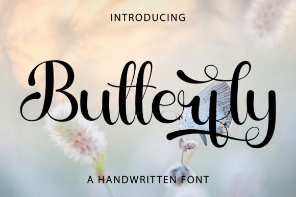 Butterfly Font - Featured Image