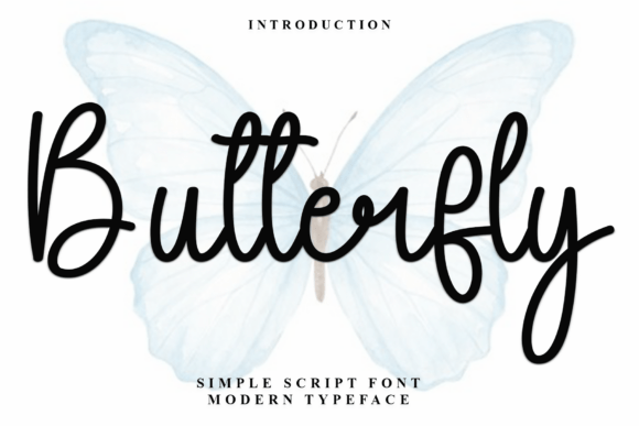 Butterfly Font - Featured Image
