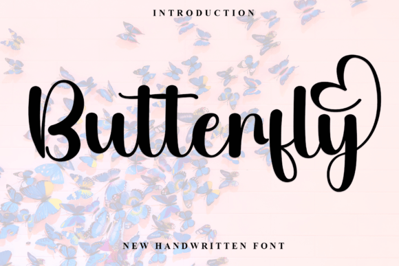 Butterfly Font - Featured Image