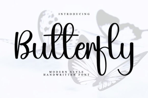 Butterfly Font - Featured Image