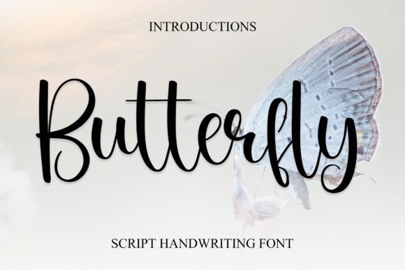 Butterfly Font - Featured Image