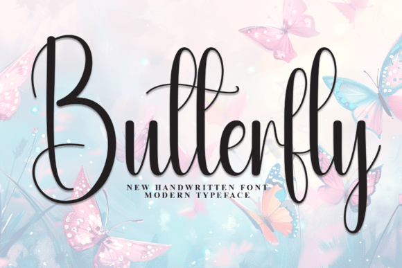 Butterfly Font - Featured Image
